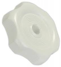Window Knob with 1 in. Shaft, White