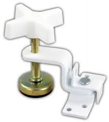 Fold-out Bunk Clamp, White