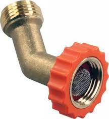 45 deg Hose Saver   Brass