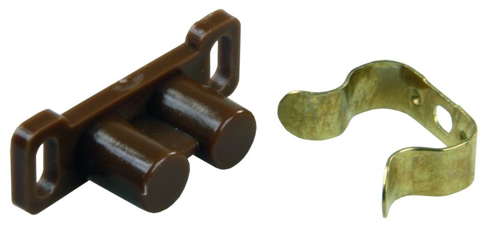 Cabinet Barrel Catch with Metal Clip for RV Cabinet Doors