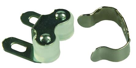 Double Roller Cabinet Catch with Clip