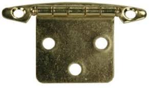 Free Swing Flush Mount Hinge, Antique Brass