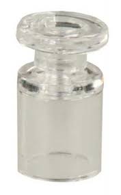 Pleated Shade Hold Down, Clear
