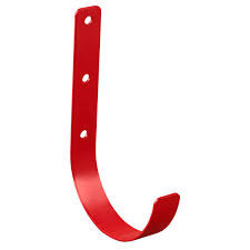 Weatherguard WEA9891-7-01 5 in. Dia. Large Hook, Red Zone Accessories