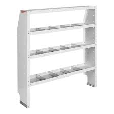 Weatherguard WEA9375-3-03 52 x 60 x 13.5 in. Adjustable 4 Shelf Unit