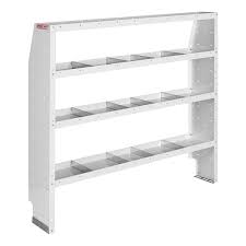 Weatherguard WEA9376-3-03 60 x 60 x 13.5 in. Adjustable 4 Shelf Unit