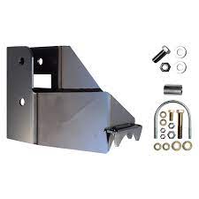 EVOEVO-3025B JL Rear Raised Trackbar Bracket, Black