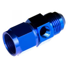 AN & JIC Adapter - Blue - 0.12 in. NPT - Durable Design