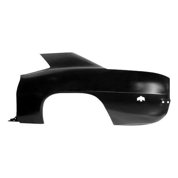 SHE831-51L Left Side 100 Percent Complete Factory Type Quarter Panel with Bird Marker Light Hole for 1969 Pontiac Firebird