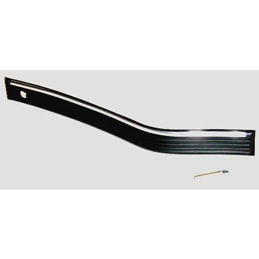 2 Piece Left Hand Impact Strip for 1988-2002 Chevy C-K Pickup, Chrome