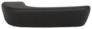 Left Hand Front Inner Door Handle for 2007-2013 Silverado, Textured Black