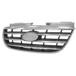 Grille for 2007-2009 Elantra SDN, Chrome & Black