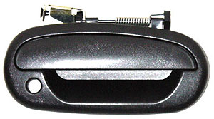 Right Hand Front Outer Door Handle for 1997-2003 Ford F150-250 LD Pickup, Textured Black