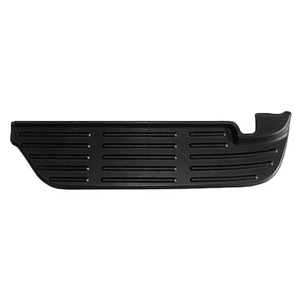 Right Hand Rear Bumper Upper Pad for 1999-2007 Ford Superduty Pickup, Black