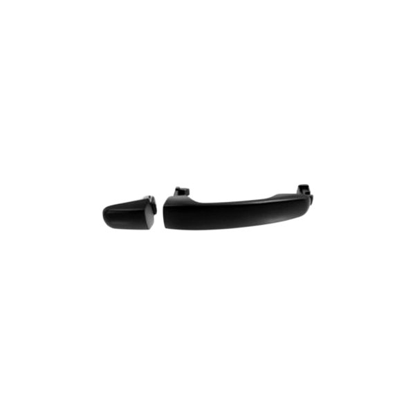 Left & Right Hand Outer Front & Rear Door Handle for 2005-2009 Equinox, Textured Black