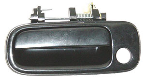 Left Hand Outer Door Handle for 1992-1996 Camry LE-XLE-SE, Black