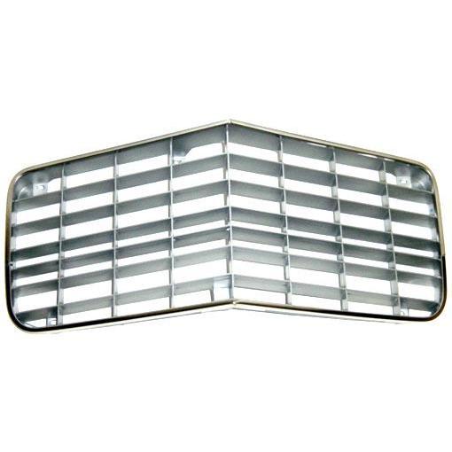 Grille for 1972-1973 Standard Camaro, Silver & Chrome