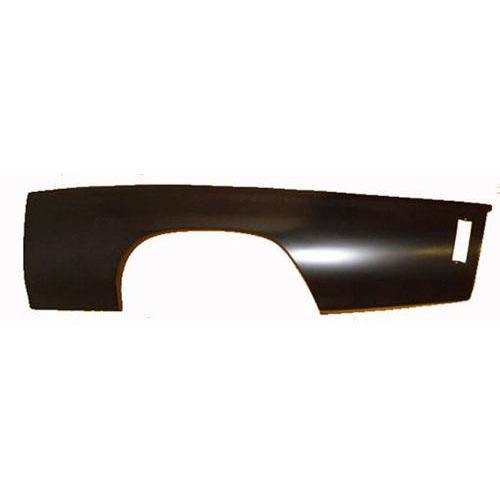 SHE708-50L 21 x 77 in. Left Hand Lower Half Quarter Panel Skin for 1970-1972 2 Door Chevelle & Malibu -  Sherman Parts