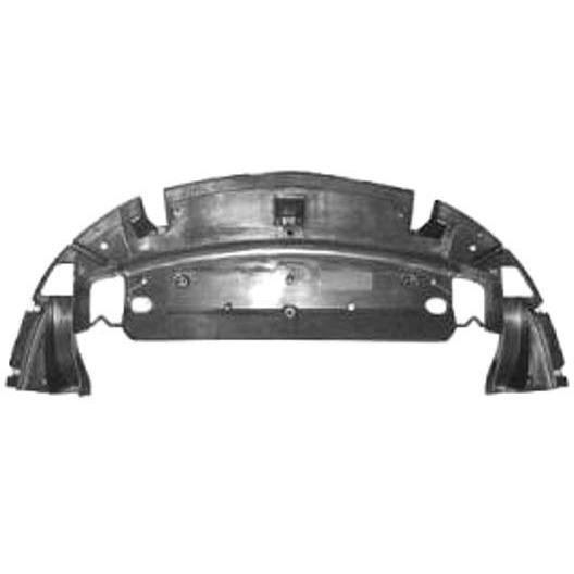 Reinforcement Lower Air Deflector Front Bumper Cover for 2006-2013 Impala, Matte Black
