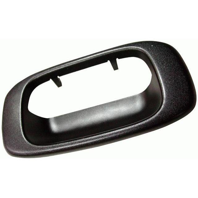 Rear Gate Bezel Handle for 1999-2007 Silverado Pickup Except SS Model, Textured Black