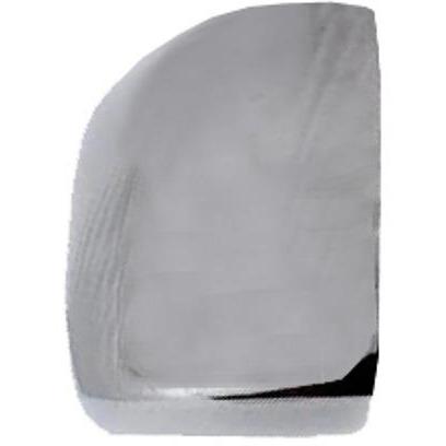 SHE902-90DR Right Hand Front Bumper End Cap Without Fog Lamps for 2007-2012 Silverado 2500-3500, Chrome