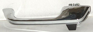 Left Hand Outer Door Handle for 1981-1987 Chevy Pickup, Chrome