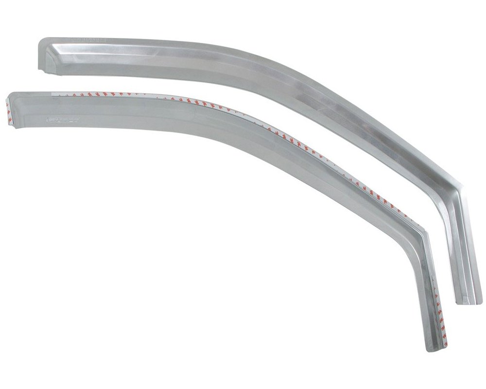PUT480138 Element Chrome Front Window Visors for 2009 2017 Ram 1500 & 2010-2017 Ram 2500 & 3500, 2 Piece