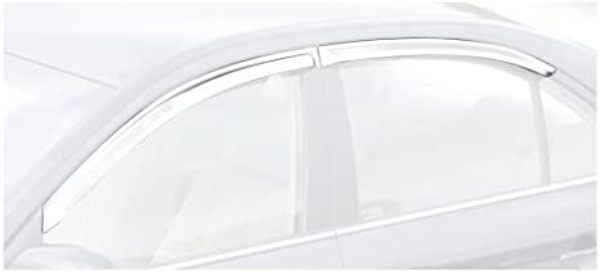 PUT480340 Chrome Side Window Visor for 2002-2006 Hyundai Sonata - 4 Piece -  PUTCO