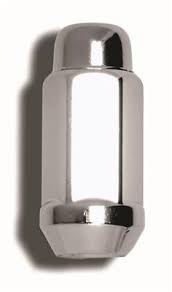 0.5in. XL Acorn Bulge Seat Clamshell - Chrome