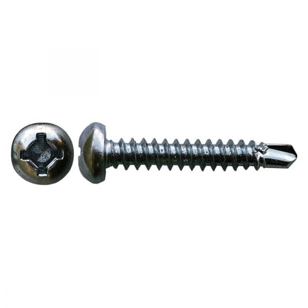 8 x 1 in. Pan Quad Head SAE Screws