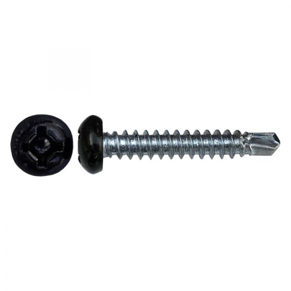 8 x 1 in. Quad Square Recess Pan Head SAE Screws
