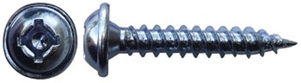 8 x 0.75 in. Round Washer Quad Fastener Screw