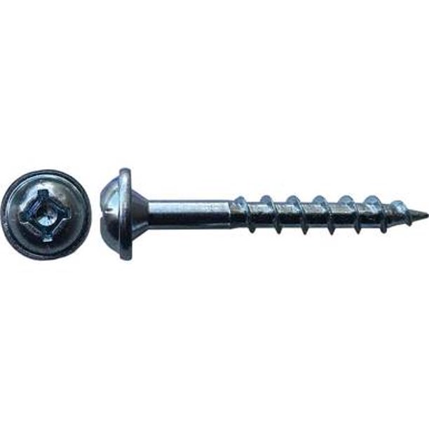 8 x 1.5 in. Round Washer Quad Deep Thread