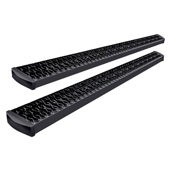 LUV415114-401448 7 in. Grip Step Wheel Running Boards for 2019-2021 Chevy Silverado 1500
