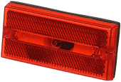 Peterson Manufacturing PEMV132R Red Rectangular Clearance & Side Marker Light