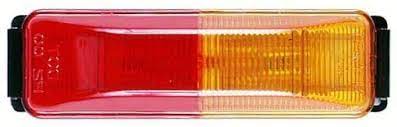 Amber & Red Clearance Light
