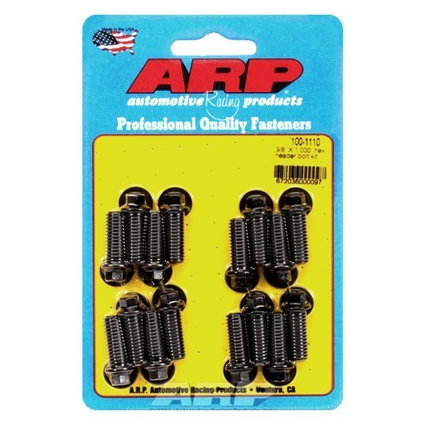 100-1110 0.37 x 1.00 in. Hex Header Bolt Kit