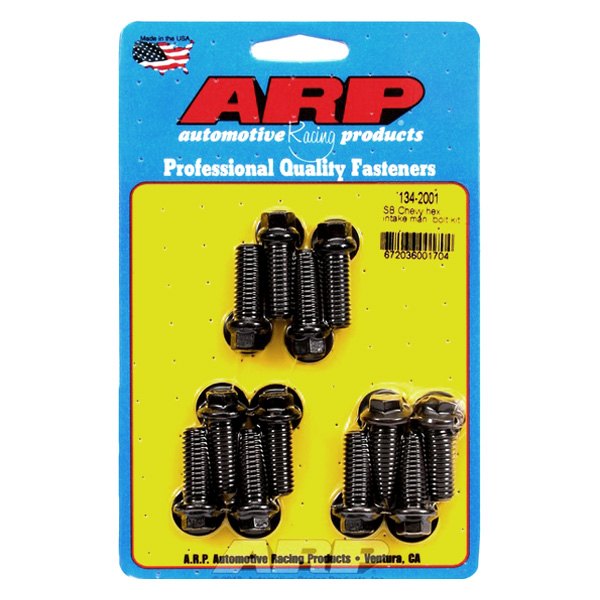 134-2001 Hex Intake Manifold Bolt Kit for 1955-1957 Chevy 150