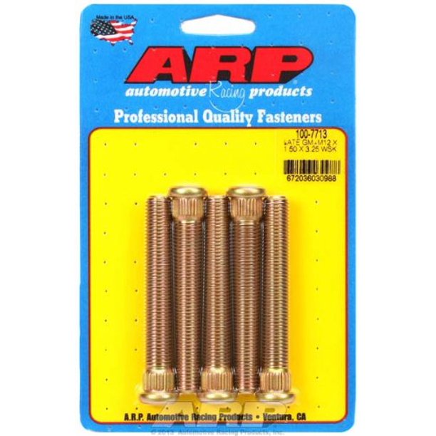M12 x 1.50 in. Late Model Gm, Camaro, Firebird, Corvette Wheel Stud Kit for 2006-2008 Acura CSX