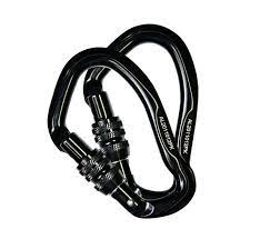 EMSHSS-2CAR Aluminum Carabiners, Pack of 2