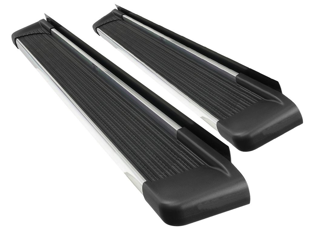 79 in. SG6 Polished Aluminum Running Boards