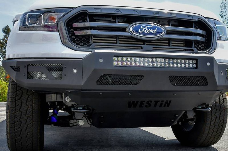 WES58-41085 Pro-Mod Front Bumper for 2019-2022 Ford Ranger, Textured Black
