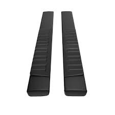 Black R7 Nerf Bars for 2019-C Silverado, Sierra 1500 Reguar Cab