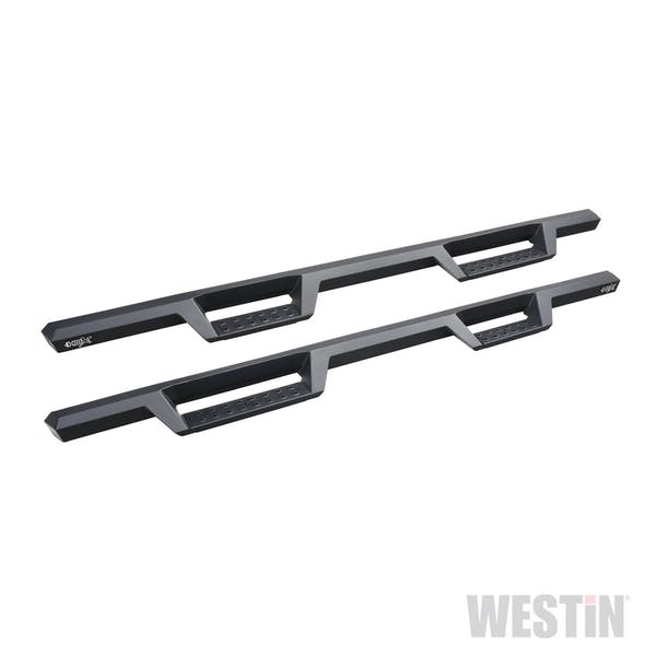 WES56-14155 Textured Black HDX Drop Nerf Step Bars for 2019-C Ranger Supercrew