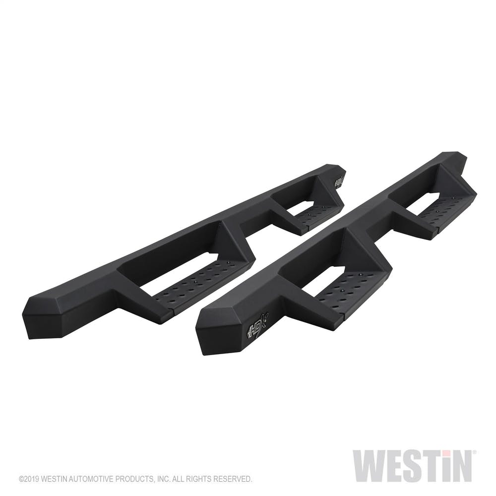 HDX Drop Nerf Step Bars for 2005-2019 Tacoma Access Cab - Textured Black