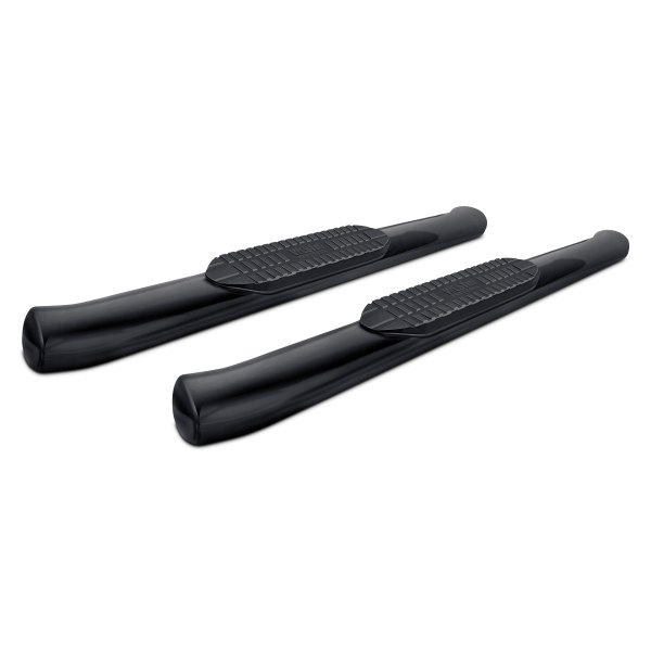 WES21-22675 4 in. Pro Traxx Access Cab Length Oval Tube Nerf Step Bars for 2005-2021 Toyota Tacoma - Black