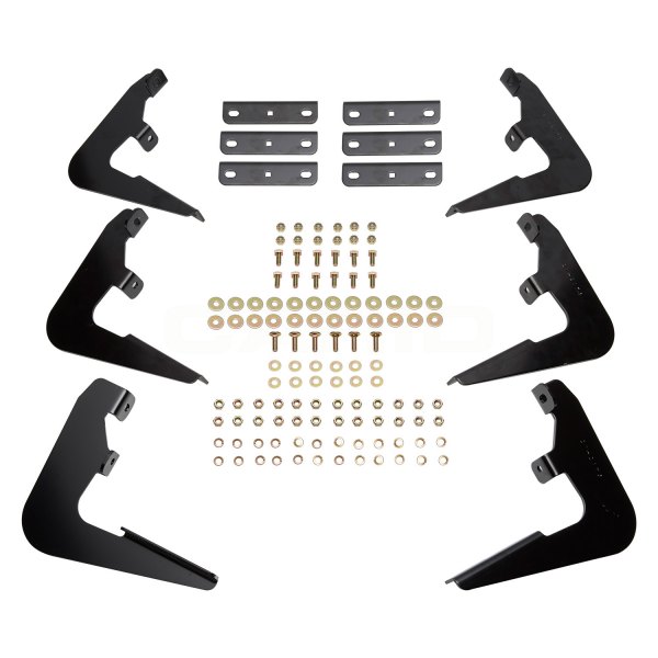 4rd Oval Step Bars Mounting Brackets for 2000-2013 Chevy Tahoe, 2002-2004 Chevy Yukon