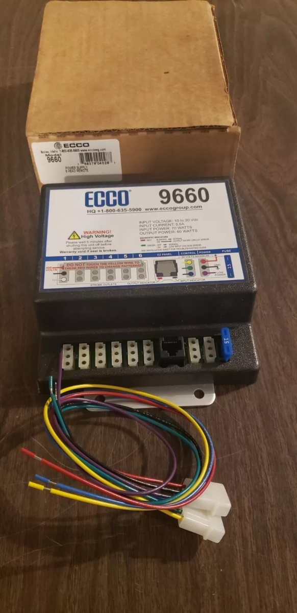 ECC9660 60W 6-Head Remote Power Supply