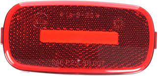 Red Replacement Lens for Standard 4 x 2 Marker Lights