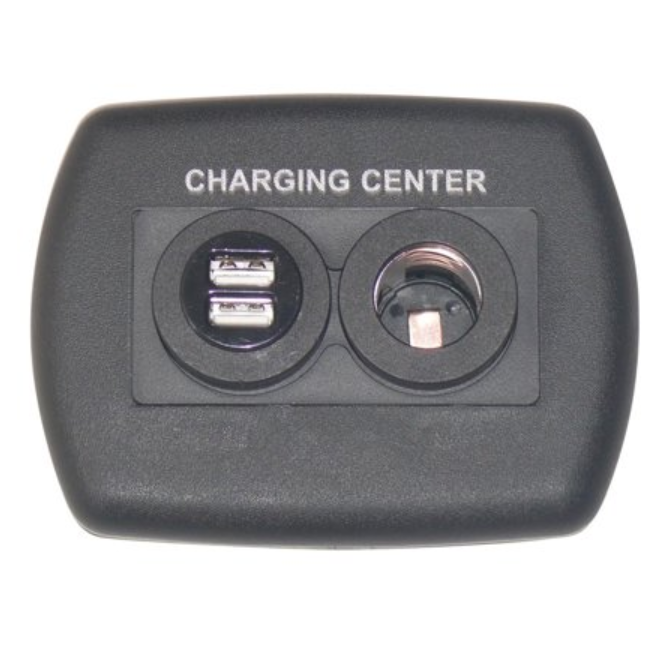 Eurostyle USB Charging Center, Black